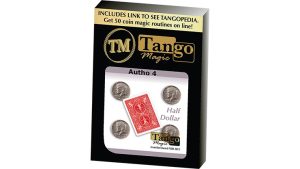 Autho 4 Half Dollar (D0178) (Gimmicks and Online Instructions) by Tango - Trick