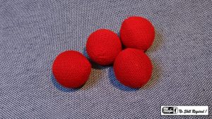 Crochet Balls (Red 1.75 inch) by Mr. Magic