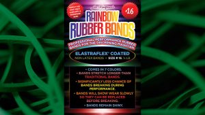 Joe Rindfleisch's SIZE 16 Rainbow Rubber Bands (Marcus Eddie - Green Pack ) by Joe Rindfleisch