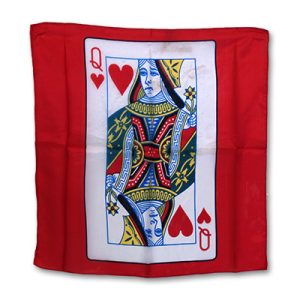 Silk 18 inch Queen of Heart Card from Magic by Gosh