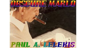 OBSCURE MARLO by Paul A. Lelekis eBook DOWNLOAD - Download