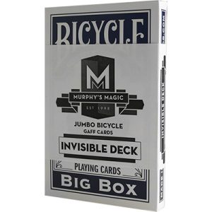 Jumbo Invisible Deck Bicycle (Blue)