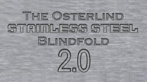 Stainless Steel Blindfold 2.0 by Richard Osterlind