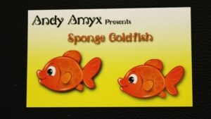 Sponge Emoji GOLDFISH (4PK.) by Andy Amyx