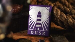 Lighthouse Dusk Playing Cards by EmilySleights