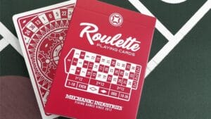 Roulette (Red) Playing Cards by Mechanic Industries