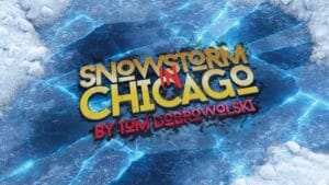 Bigblindmedia Presents Snowstorm In Chicago (Red) by Tom Dobrowolski